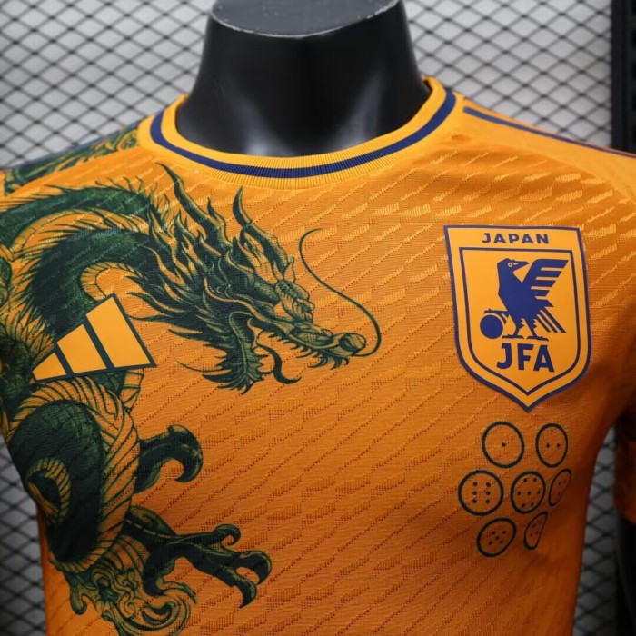 Player Version Japan 2024 Orange Special Edition Soccer Jersey Football Shirt