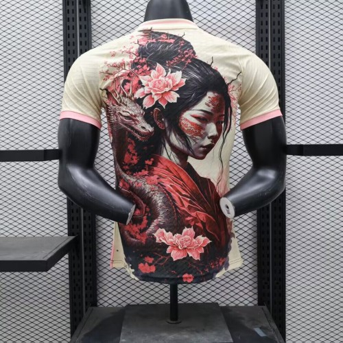 Player Version Japan 2024 Yellow Special Edition Soccer Jersey Football Shirt