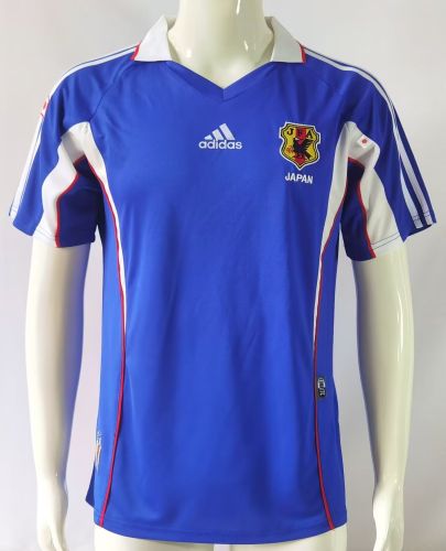 Retro Jersey Japan 1999 Home Blue Soccer Jersey Vintage Football Shirt