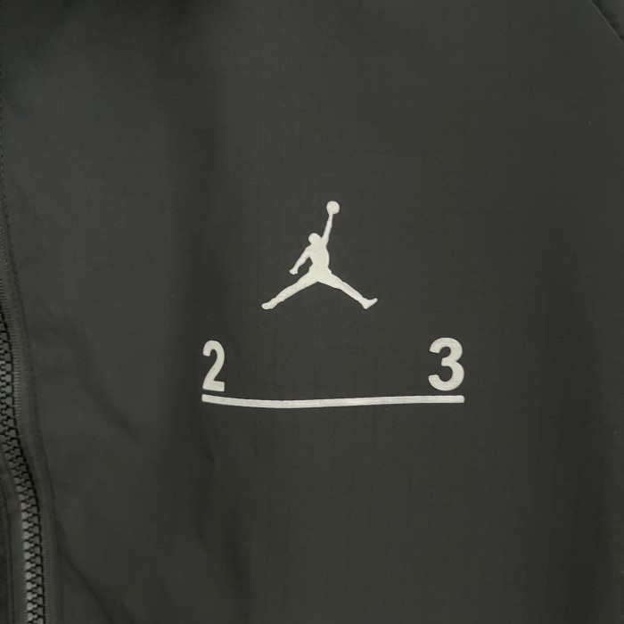 2024 Jordan Black Soccer Hoodie Football Windbreaker Jacket