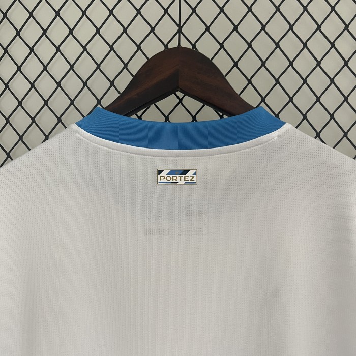 Fan Version 2024-2025 Olympique de Marseille Home Soccer Jersey Football Shirt