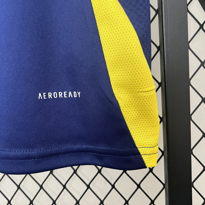 Fans Version 2024-2025 Al Nassr Away Dark Blue Soccer Jersey Riyadh Victory Football Shirt