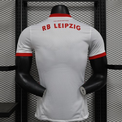 Player Version 2024-2025 RB Leipzig Home Soccer Jersey Football Shirt
