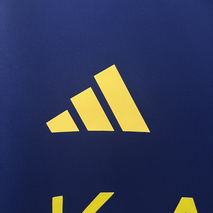 Fans Version 2024-2025 Al Nassr Away Dark Blue Soccer Jersey Riyadh Victory Football Shirt