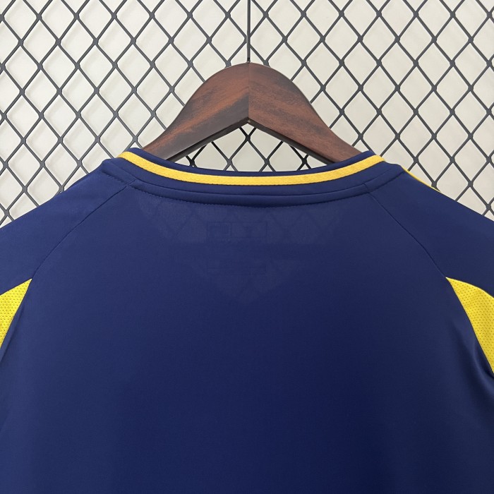 Fans Version 2024-2025 Al Nassr Away Dark Blue Soccer Jersey Riyadh Victory Football Shirt