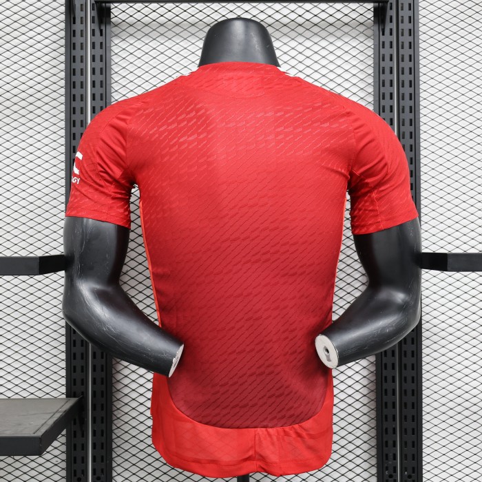 Player Version 2024-2025 Manchester United Home Soccer Jersey Man United Football Shirt