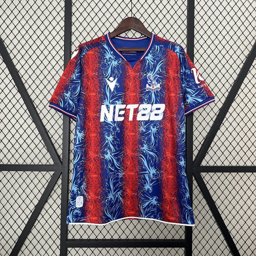Palace Football Shirt Fan Version 2024-2025 Crystal Palace Home Soccer Jersey