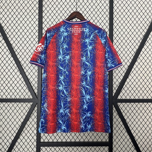 Palace Football Shirt Fan Version 2024-2025 Crystal Palace Home Soccer Jersey