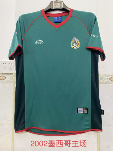 Retro Jersey 2002 Mexico Home Soccer Jersey Vintage Football Shirt