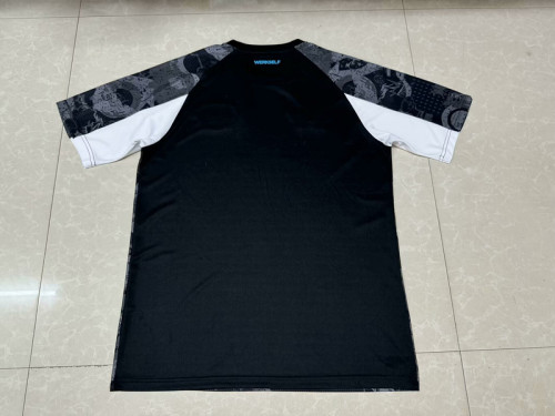 Fan Version 2024-2025 Bayer 04 Leverkusen Third Away Black Soccer Jersey