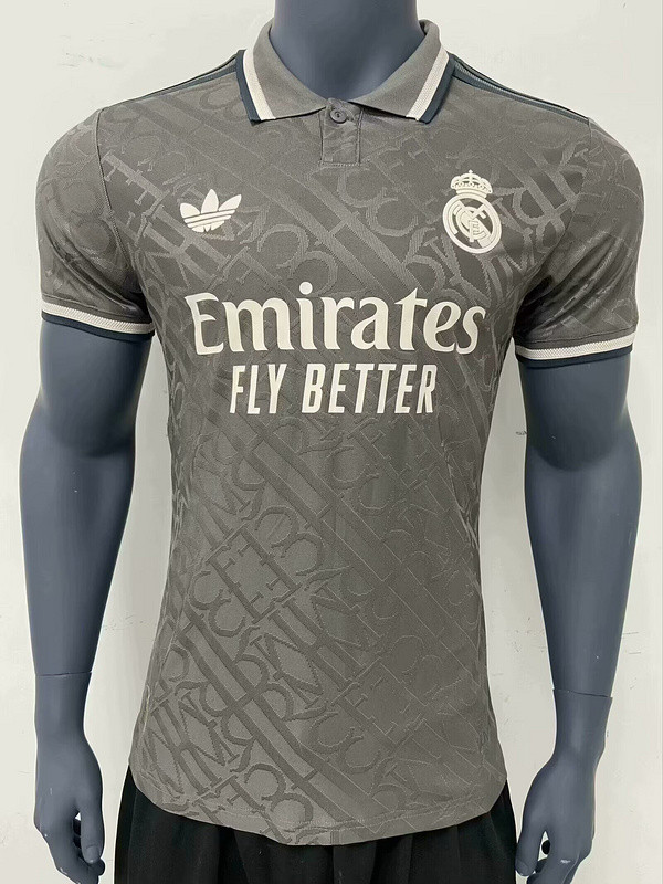 Player Version 2024-2025 Real Madrid Third Away Soccer Jersey Football Shirt
