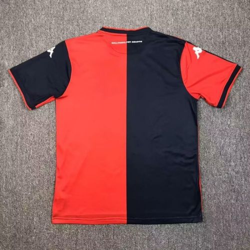 Fan Version 2024-2025 Genoa Home Soccer Jersey Maillot de Foot