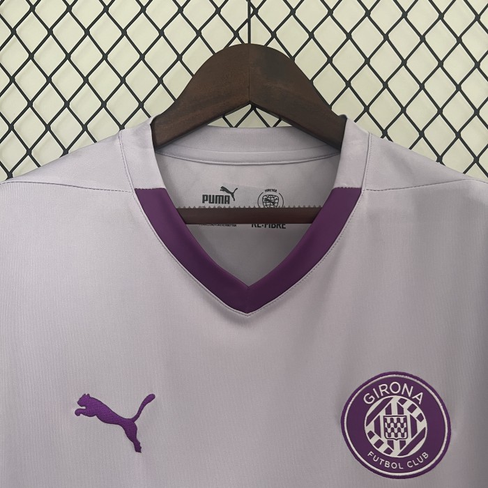 Horona Camisetas de Futbol Fan Version 2024-2025 Girona Away Soccer Jersey