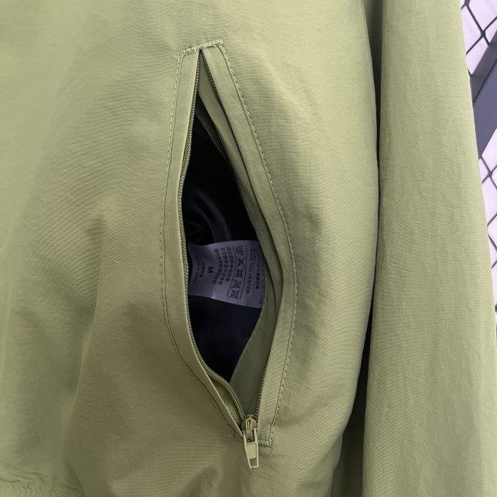 2024 Turkey Green/Blue Trench Coat Soccer Reversible Windbreaker Jacket Football Jacket