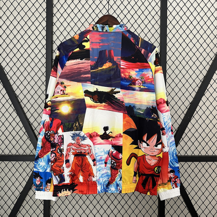 2024 Japan Comic Version Trench Coat Soccer Reversible Windbreaker Jacket