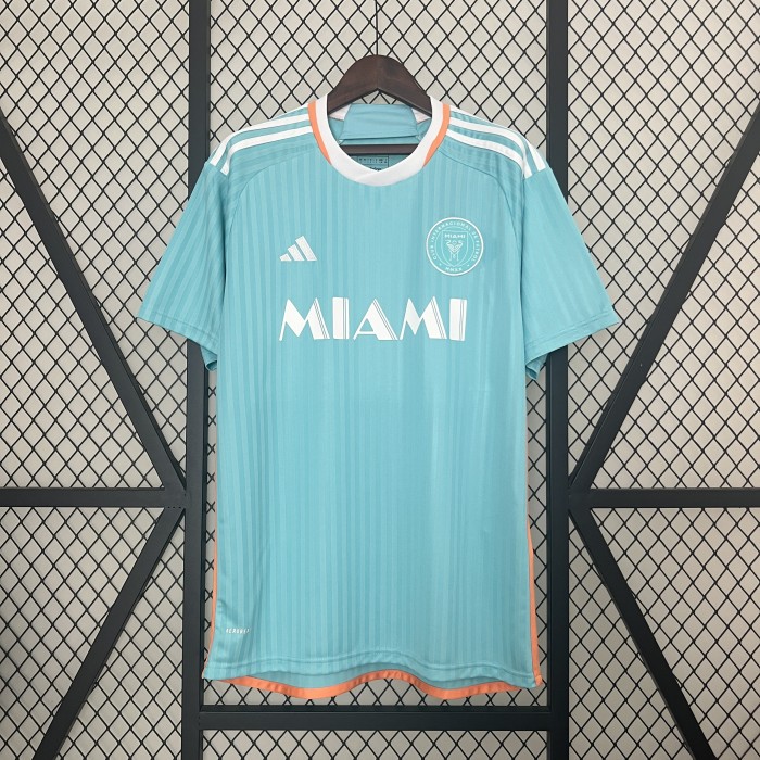 Fan Version 2024-2025 Inter Miami Third Away Archive Soccer Jersey Football Shirt