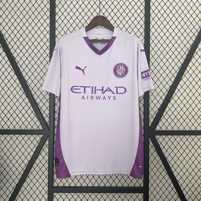 Horona Camisetas de Futbol Fan Version 2024-2025 Girona Away Soccer Jersey