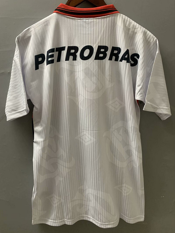 Retro Jersey 1997 Flamengo Away White Soccer Jersey Vintage Football Shirt