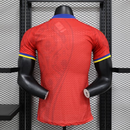 2024 Player Version Spain Red Special Edition Soccer Jersey España Camisetas de Futbol