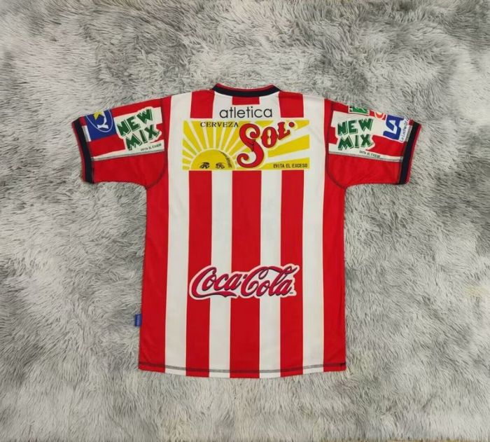 Retro Shirt 2002-2003 Chivas Home Vintage Soccer Jersey Football Shirt