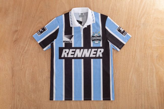 Retro Jersey 1995 Gremio Home Soccer Jersey Vintage Football Shirt