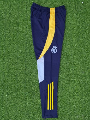 2024-2025 Player Version Real Madrid Blue Soccer Long Pants
