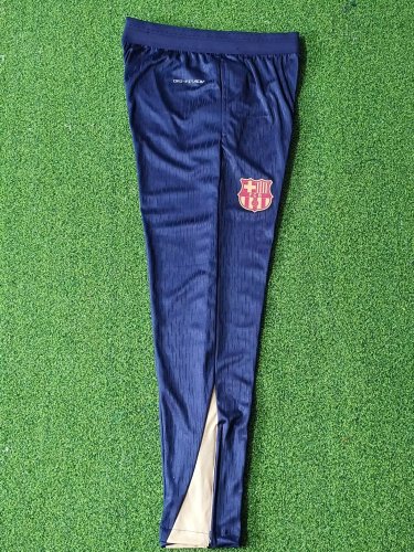 2024-2025 Player Version Barcelona Blue Soccer Long Pants