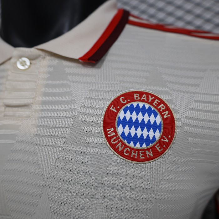 Player Version 2024-2025 Bayern Munich Third Away Soccer Jersey Bayern Munchen Football Shirt