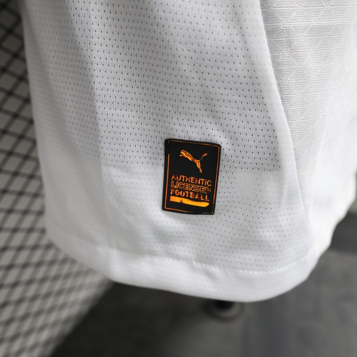 Player Version 2024-2025 Borussia Dortmund Third Away White Soccer Jersey Vintage BVB Football Shirt