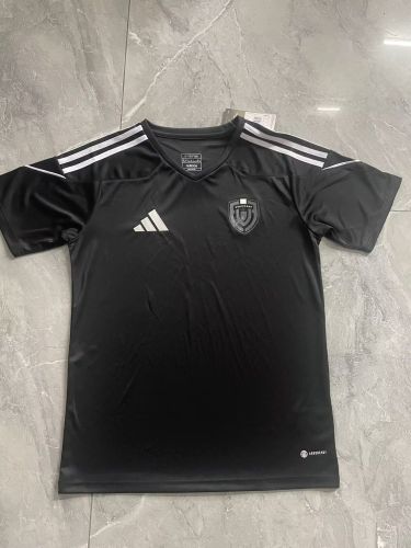 Fan Version 2024 Venezuela Black Soccer Jersey Football Shirt