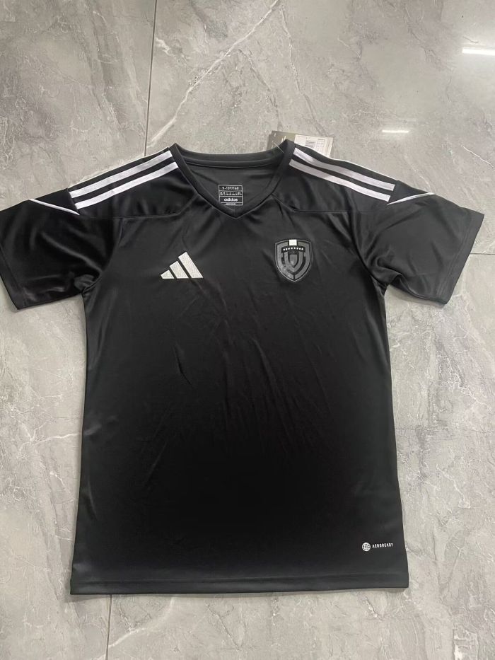 Fan Version 2024 Venezuela Black Soccer Jersey Football Shirt