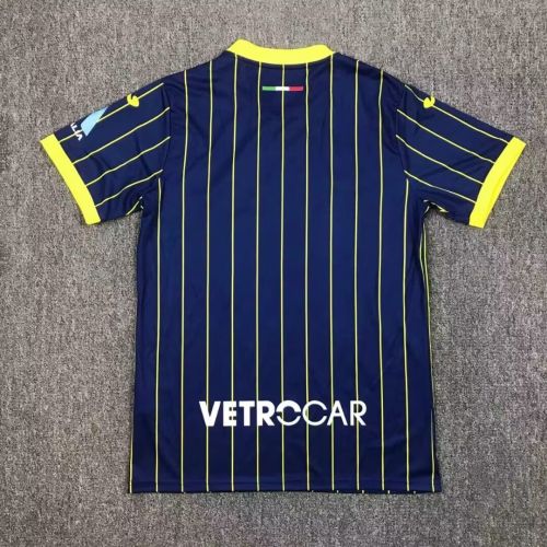 Fan Version 2024-2025 Hellas Verona Home Soccer Jersey Football Shirt