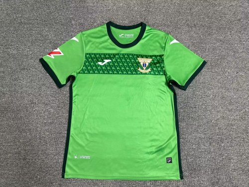 with LALIGA Patch Fans Version 2024-2025 Leganes Away Green Soccer Jersey Leganés Football Shirt