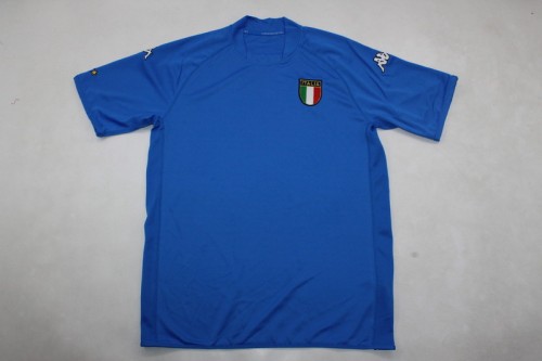 Retro Jersey 2002 Italy Home Soccer Jersey Vintage Football Shirt