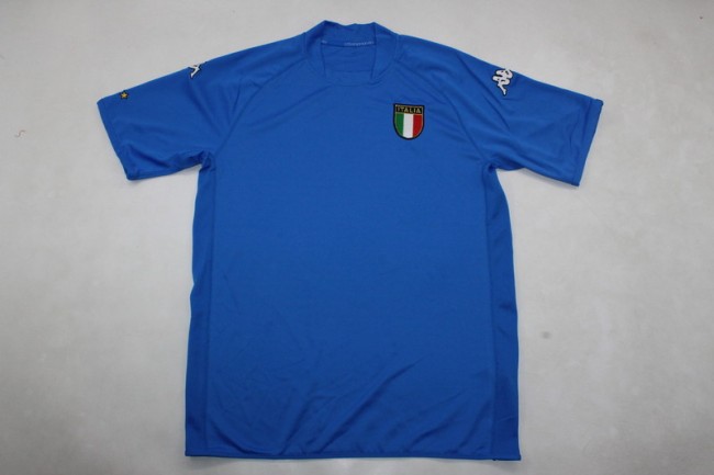 Retro Jersey 2002 Italy Home Soccer Jersey Vintage Football Shirt