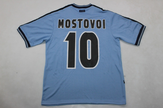 Retro Jersey 1999-2000 Celta de Vigo MOSTOVOI 10 Home Soccer Jersey Vintage Football Shirt