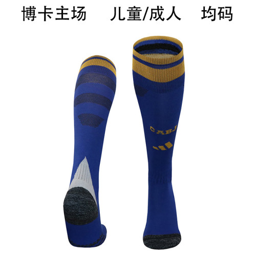 Youth/Adult Socks 2024-2025 Boca Juniors Home Soccer Socks