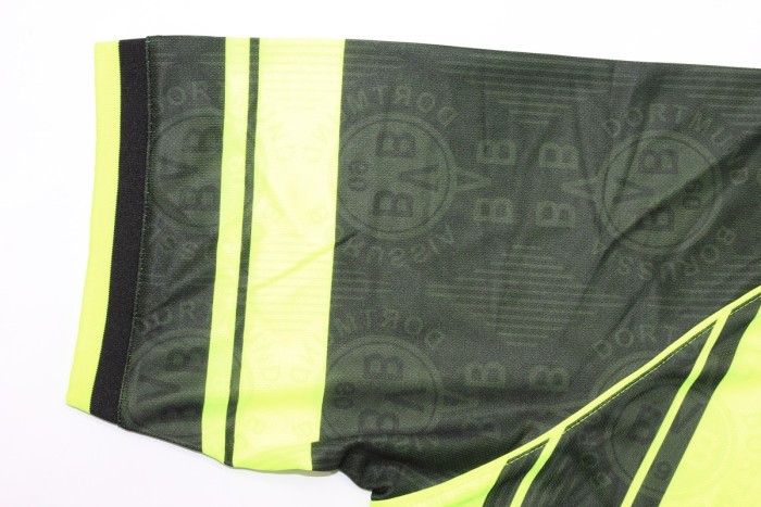 Retro Jersey 1995-1997 Borussia Dortmund Home Soccer Jersey Vintage Football Shirt