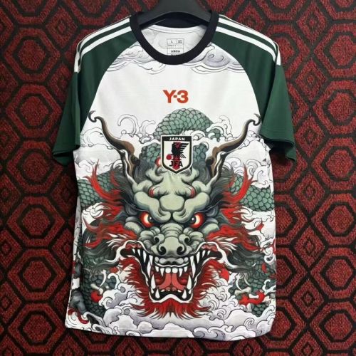 Fan Version Japan 2024 Green/White Dragon Version Soccer Jersey Football Shirt