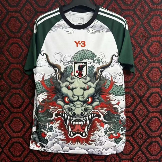 Fan Version Japan 2024 Green/White Dragon Version Soccer Jersey Football Shirt