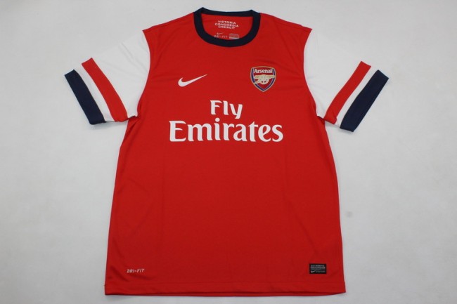 Retro Jersey 2012-2013 Arsenal Home Red Soccer Jersey Vintage Football Shirt