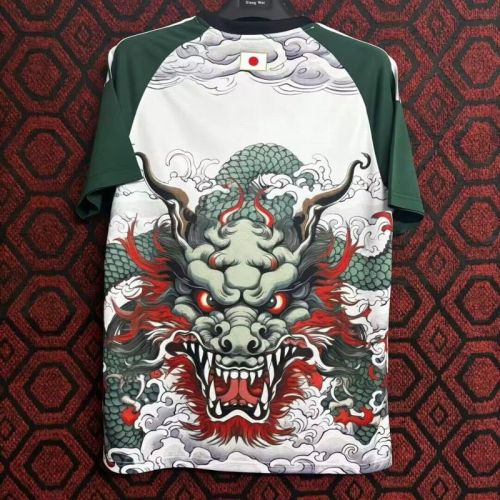 Fan Version Japan 2024 Green/White Dragon Version Soccer Jersey Football Shirt
