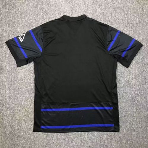 Fan Version 2024-2025 Hertha Berliner Away Black Soccer Jersey Football Shirt