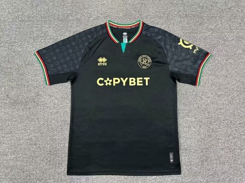 Fans Version 2024-2025 Queens Park Rangers Away Black Soccer Jersey Football Shirt