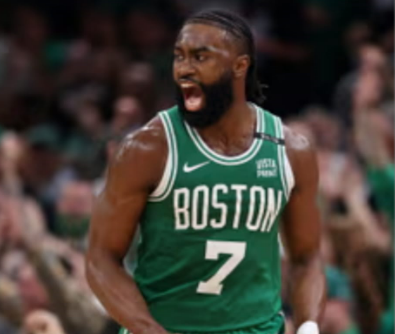 Boston Celtics 7 Brown Green NBA Jersey Basketball Shirt