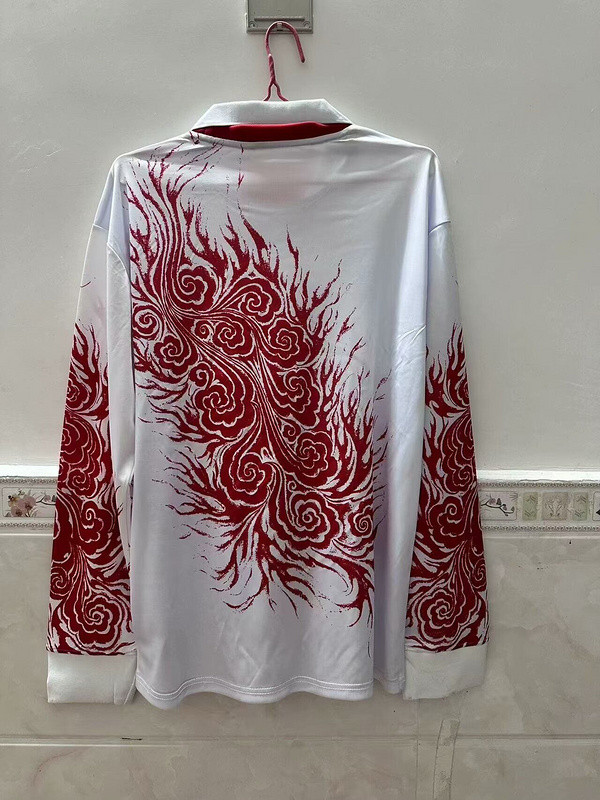 Long Sleeve Japan 2024 Y-3 White Special Edition Soccer Jersey Football Shirt