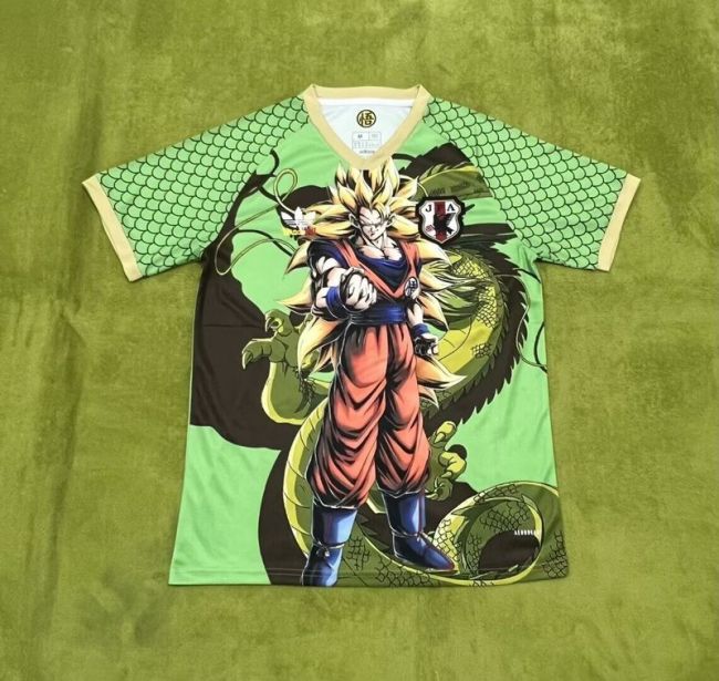 Fan Version Japan 2024 Green Wukong Version Soccer Jersey Football Shirt