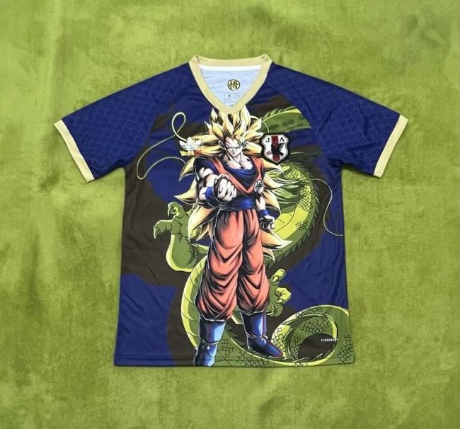 Fan Version Japan 2024 Blue Wukong Version Soccer Jersey Football Shirt
