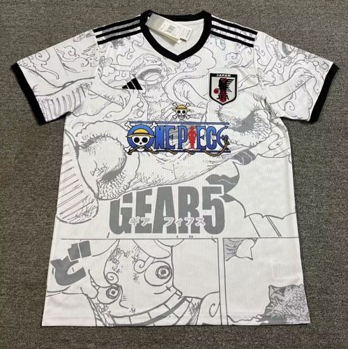 Fan Version Japan 2024 White Gear5 Version Soccer Jersey Football Shirt