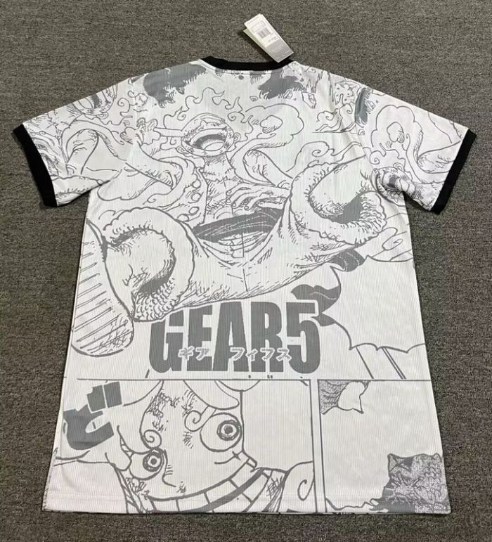 Fan Version Japan 2024 White Gear5 Version Soccer Jersey Football Shirt